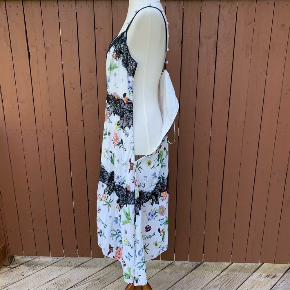 Joie | Onelia Porcelain Butterfly Dress NWT Size 10 - Picture 10 of 16